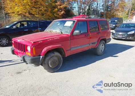 2001 Jeep Cherokee Sport from USA, damaged, VIN 1J4FF48S51L574917